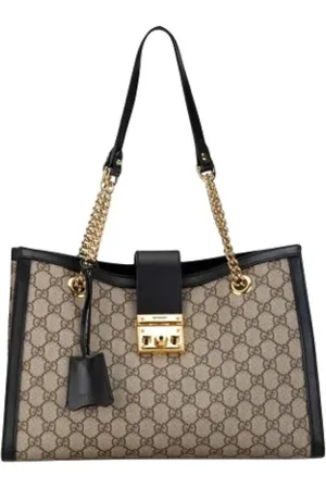 Gucci Pre-owned, Kobieta, Beżowy, ONE SIZE, Pre-owned Canvas gucci-bags