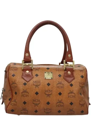 MCM Pre-owned, Kobieta, brązowy, ONE SIZE, Skóra, Pre-owned Skórzane torebki