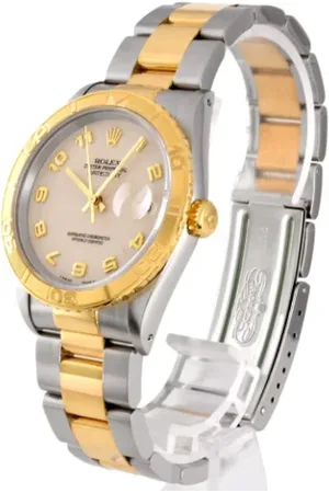 Rolex Pre-owned, Mężczyzna, Biały, ONE SIZE, Pre-owned Yellow Gold watches