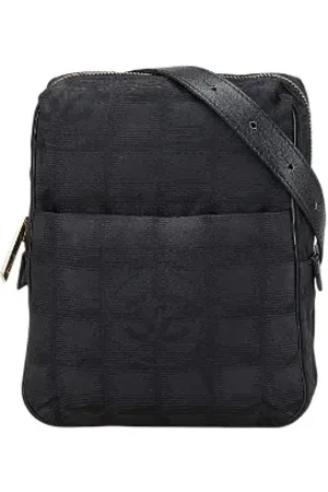 CHANEL Pre-owned, Kobieta, Czarny, ONE SIZE, Skóra, Pre-owned Canvas crossbody-bags
