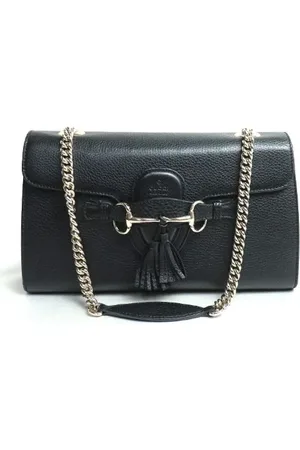 Gucci Pre-owned, Kobieta, Czarny, ONE SIZE, Skóra, Pre-owned Leather gucci-bags