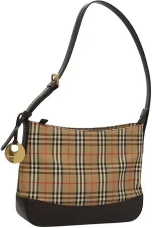 Burberry Pre-owned, Kobieta, Beżowy, ONE SIZE, Skóra, Pre-owned Canvas handbags