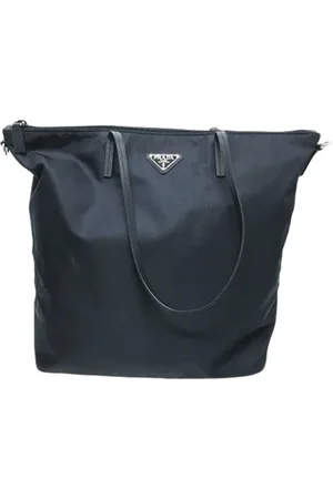 Prada Pre-owned, Kobieta, Niebieski, ONE SIZE, Nylon, Pre-owned Nylon prada-bags