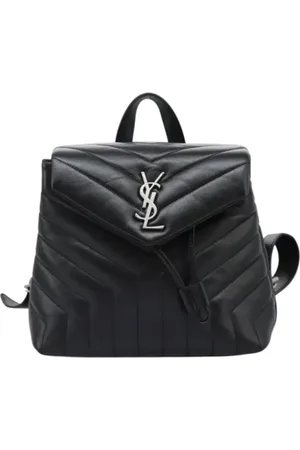 Saint Laurent Pre-owned, Kobieta, Czarny, ONE SIZE, Skóra, Pre-owned Leather backpacks