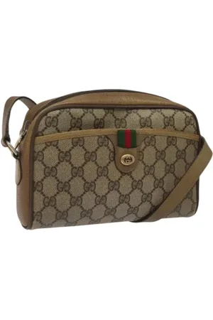 Gucci Pre-owned, Kobieta, Beżowy, ONE SIZE, Skóra, Pre-owned Leather gucci-bags