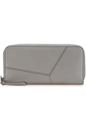 Loewe Pre-owned, Kobieta, Szary, ONE SIZE, Pre-owned skórzane portfele