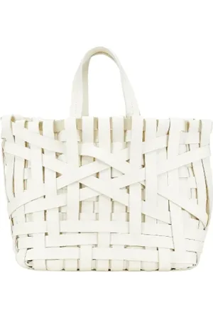 Jil Sander Pre-owned, Kobieta, Biały, ONE SIZE, Skóra, Pre-owned Skórzane torebki