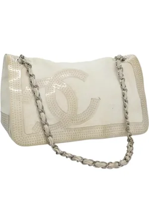 CHANEL Pre-owned, Kobieta, Biały, ONE SIZE, Pre-owned Fabric chanel-bags