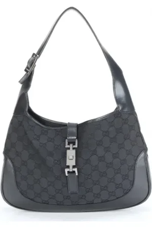 Gucci Pre-owned, Kobieta, Czarny, ONE SIZE, Skóra, Pre-owned Canvas gucci-bags
