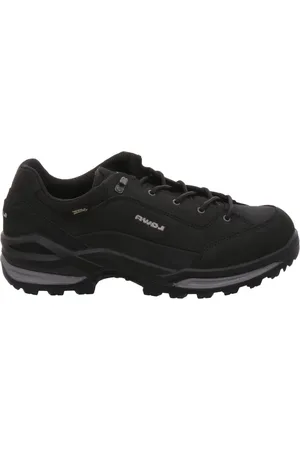 Lowa Sport, Mężczyzna, Czarny, 45 EU, Zamsz, Męskie czarne buty trekkingowe