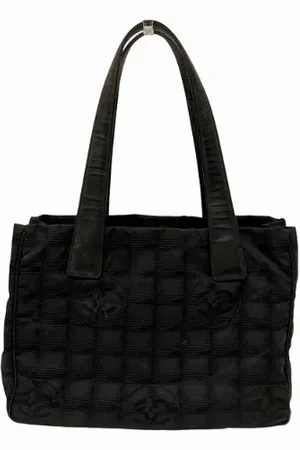 CHANEL Pre-owned, Kobieta, Czarny, ONE SIZE, Nylon, Pre-owned Nylon totes