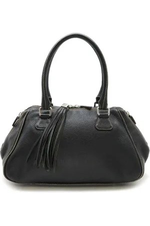 CHANEL Pre-owned, Kobieta, Czarny, ONE SIZE, Skóra, Pre-owned Leather totes