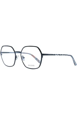 Guess Akcesoria, Kobieta, Czarny, ONE SIZE, Czarne Okulary Optyczne Damskie Kwadratowe