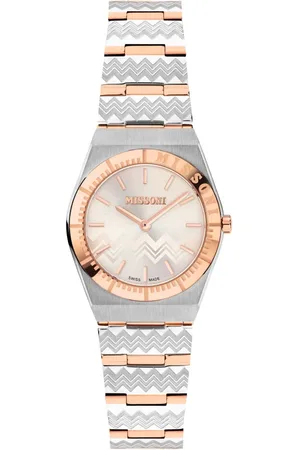 Missoni Akcesoria, Kobieta, Wielobarwność, ONE SIZE, Elegant Zigzag Watch Milano Style
