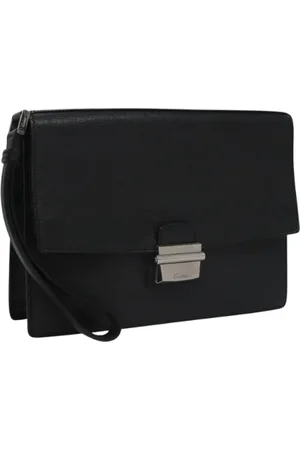 Cartier Pre-owned, Kobieta, Czarny, ONE SIZE, Skóra, Pre-owned Leather clutches
