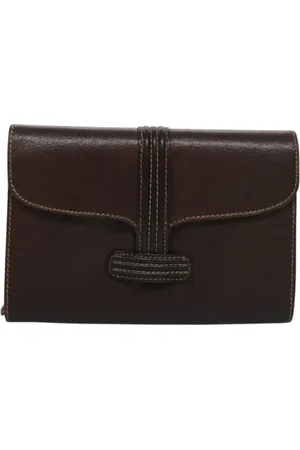 Bally Pre-owned, Kobieta, brązowy, ONE SIZE, Skóra, Pre-owned skórzane torby na ramię