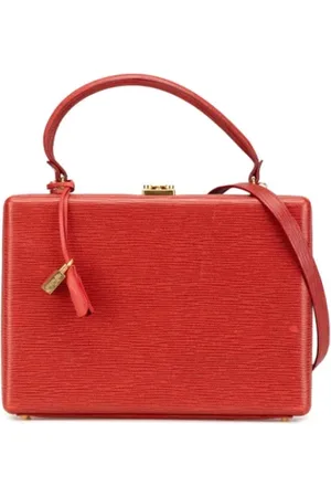 Fendi Pre-owned, Kobieta, Czerwony, ONE SIZE, Skóra, Pre-owned Leather fendi-bags
