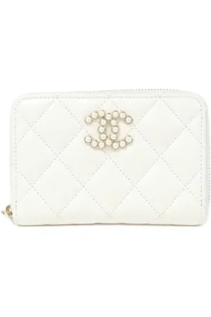 CHANEL Pre-owned, Kobieta, Biały, ONE SIZE, Pre-owned Leather chanel-bags