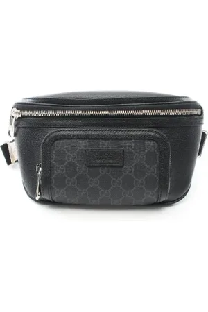 Gucci Pre-owned, Mężczyzna, Czarny, ONE SIZE, Skóra, Pre-owned Canvas gucci-bags