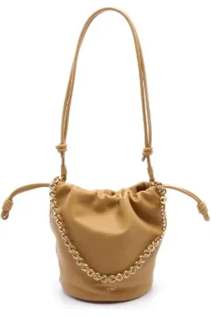 Loewe Pre-owned, Kobieta, brązowy, ONE SIZE, Skóra, Pre-owned skórzane torby na ramię