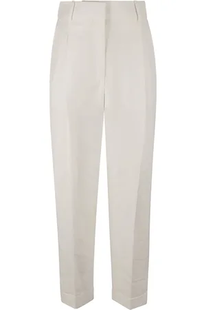 Alexander McQueen Spodnie, Kobieta, Biały, 2XS, Spodnie Cady