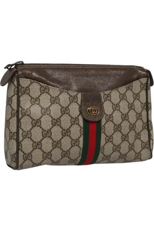 Gucci Pre-owned, Kobieta, Beżowy, ONE SIZE, Skóra, Pre-owned Leather clutches