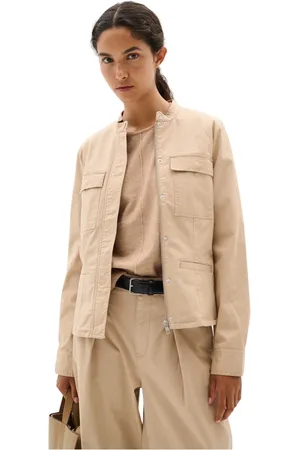 INWEAR Kurtki, Kobieta, Beżowy, 2XL, Stylowa kurtka Ginger Root