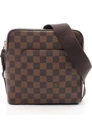 LOUIS VUITTON Pre-owned, Kobieta, brązowy, ONE SIZE, Skóra, Pre-owned płócienne torby Louis Vuitton