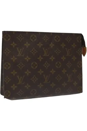 LOUIS VUITTON Pre-owned, Kobieta, brązowy, ONE SIZE, Skóra, Pre-owned płócienne torby Louis Vuitton