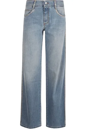 ERMANNO SCERVINO Jeansy, Kobieta, Niebieski, 2XS, Baggy Jeansy