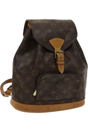 LOUIS VUITTON Pre-owned, Kobieta, brązowy, ONE SIZE, Skóra, Pre-owned Canvas backpacks