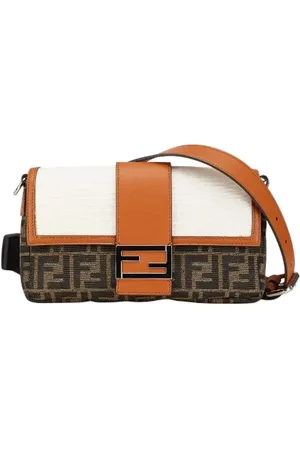 Fendi Pre-owned, Kobieta, brązowy, ONE SIZE, Skóra, Pre-owned Canvas fendi-bags