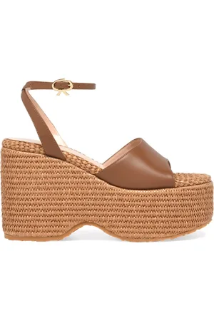 Gianvito Rossi Buty, Kobieta, brązowy, 37 1/2 EU, Eleganckie Letnie Sandały dla Kobiet