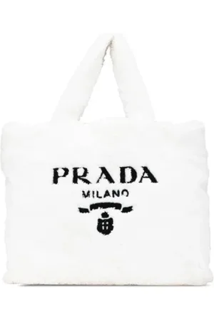 Prada Pre-owned, Kobieta, Biały, ONE SIZE, Pre-owned Fabric totes