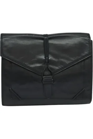 Saint Laurent Pre-owned, Kobieta, Czarny, ONE SIZE, Skóra, Pre-owned Leather clutches
