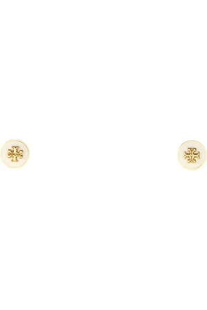 Tory Burch Akcesoria, Kobieta, Żółty, ONE SIZE, Stylowe Kolczyki dla eleganckiego wyglądu
