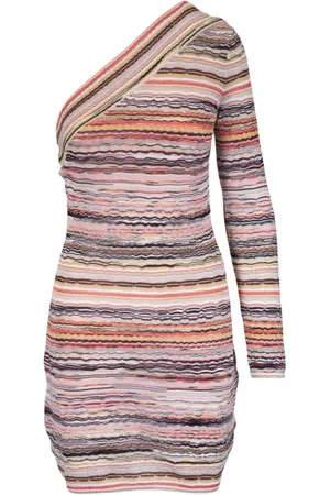 Missoni Sukienki, Kobieta, Wielobarwność, S, Krótka Elegancka Sukienka dla Kobiet