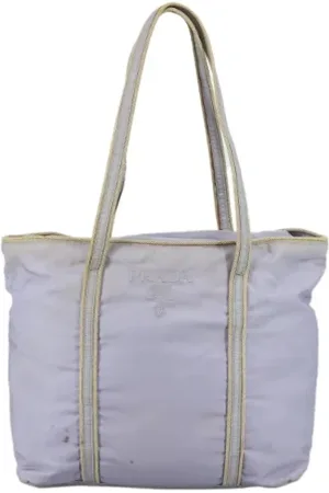 Prada Pre-owned, Kobieta, Fioletowy, ONE SIZE, Pre-owned Fabric totes