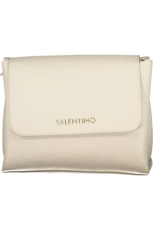 Valentino by Mario Valentino Torebki, Kobieta, Beżowy, ONE SIZE, Len, Szara Torba Damska z Polietylenu