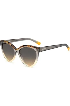 Missoni Akcesoria, Kobieta, Szary, ONE SIZE, Szare okulary przeciwsłoneczne z octanu UV