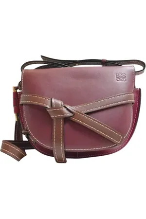 Loewe Pre-owned, Kobieta, Czerwony, ONE SIZE, Pre-owned Skórzane torebki