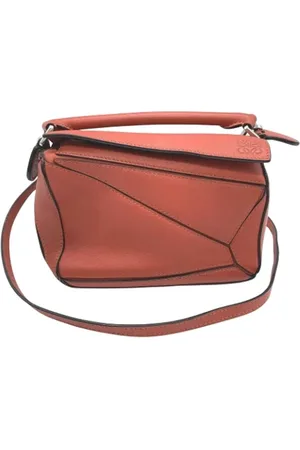 Loewe Pre-owned, Kobieta, Czerwony, ONE SIZE, Pre-owned skórzane torby na ramię