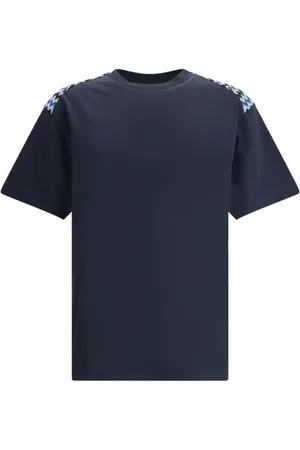 Missoni Koszulki, Mężczyzna, Niebieski, S, T-shirt z detalami Zig Zag