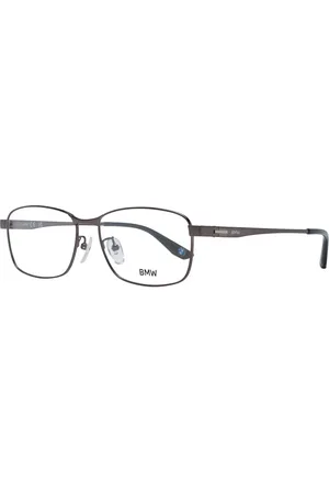 BMW Akcesoria, unisex, Czarny, ONE SIZE, Czarne Tytanowe Oprawki Optyczne Styl prostokątny