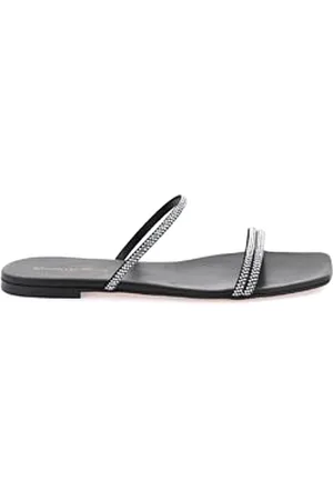 Gianvito Rossi Buty, Kobieta, Czarny, 38 EU, Płaski sandał w stylu Cannes