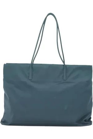 Prada Pre-owned, Kobieta, Niebieski, ONE SIZE, Nylon, Pre-owned Nylon prada-bags