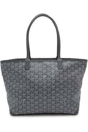 GOYARD Pre-owned, Kobieta, Szary, ONE SIZE, Skóra, Pre-owned skórzane torby na ramię