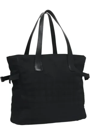 CHANEL Pre-owned, Kobieta, Czarny, ONE SIZE, Nylon, Pre-owned Nylon chanel-bags