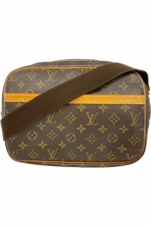 LOUIS VUITTON Pre-owned, Kobieta, brązowy, ONE SIZE, Len, Pre-owned płócienne torby Louis Vuitton
