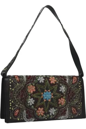 Salvatore Ferragamo Pre-owned, Kobieta, Czarny, ONE SIZE, Pre-owned Fabric handbags